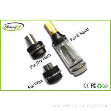 Flat Three in one e cig pack elips For Dry Herb , liquid ,